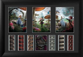 Alice In Wonderland - Framed Triple Film Cell