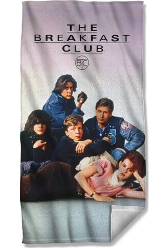The Breakfast Club - Movie Poster Beach Towel
