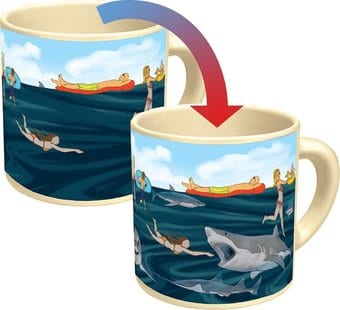 Shark! Heat Changing Mug - Add Coffee or Tea and