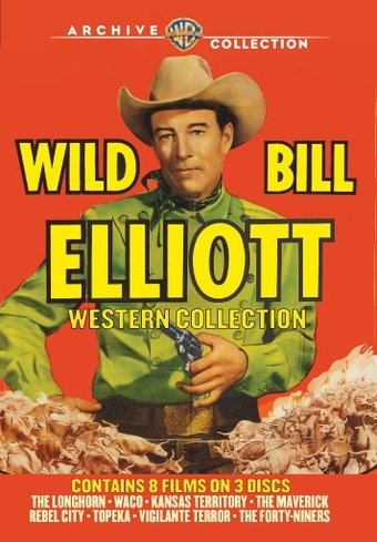Wild Bill Elliott Western Collection: 8-Movies