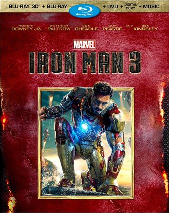 Iron Man 3 3D (Blu-ray + DVD)