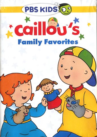 Caillou's Family Favorites (DVD + Book)