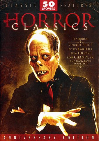 Horror Classics: 50-Movie Collection (12-DVD)