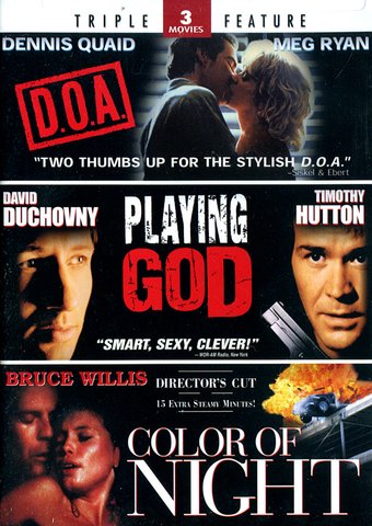 D.O.A. / Playing God / Color of Night (2-DVD)