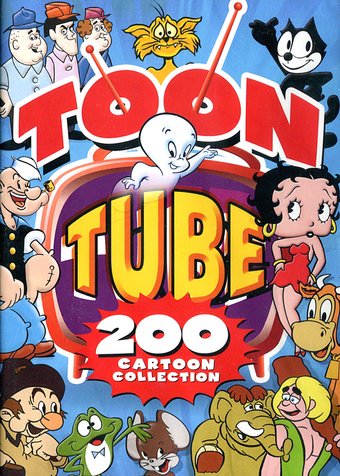Toon Tube - 200 Classic Cartoon Collection (4-DVD)