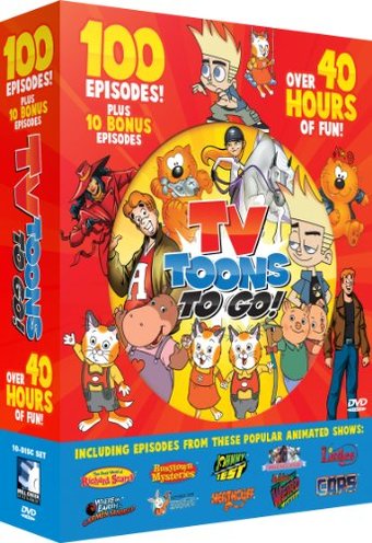 TV Toons to Go! 110-Episode Collection (10-DVD)