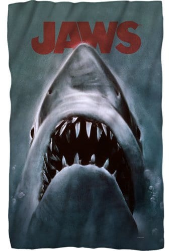 Jaws - Blood in the Water Fleece Blanket
