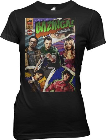 Big Bang Theory - BAZINGA! T-Shirt (Large)