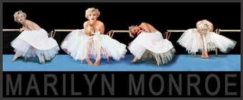 Marilyn Monroe - 4 Ballerina Pose - Sticker