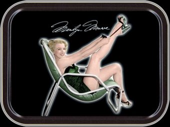 Marilyn Monroe - Box Chair - Small Tin