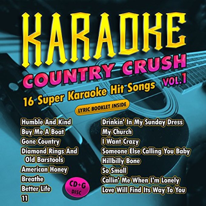 Karaoke Country Crush, Vol. 1 CD (2016) Digitrax