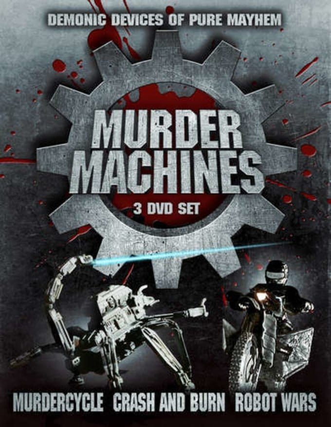 Murder Machines Murdercycle / Crash and Burn / Robot Wars (3DVD