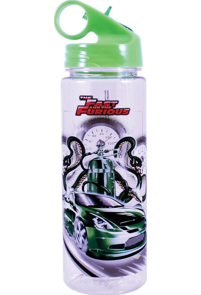 Fast and the Furious Fantasy Car Nitrous 600ml Tritan Water Bottle