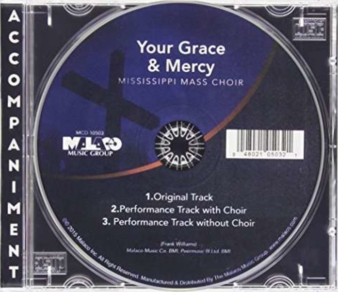 Your Grace & Mercy Mississippi Mass Choir Mississippi Mass Choir : Your Grace & Mercy CD (2015) - Malaco Records