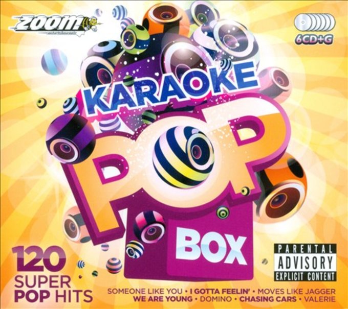 Zoom Karaoke Pop Box Party Pack (6CD Box Set) (2012) Zoom