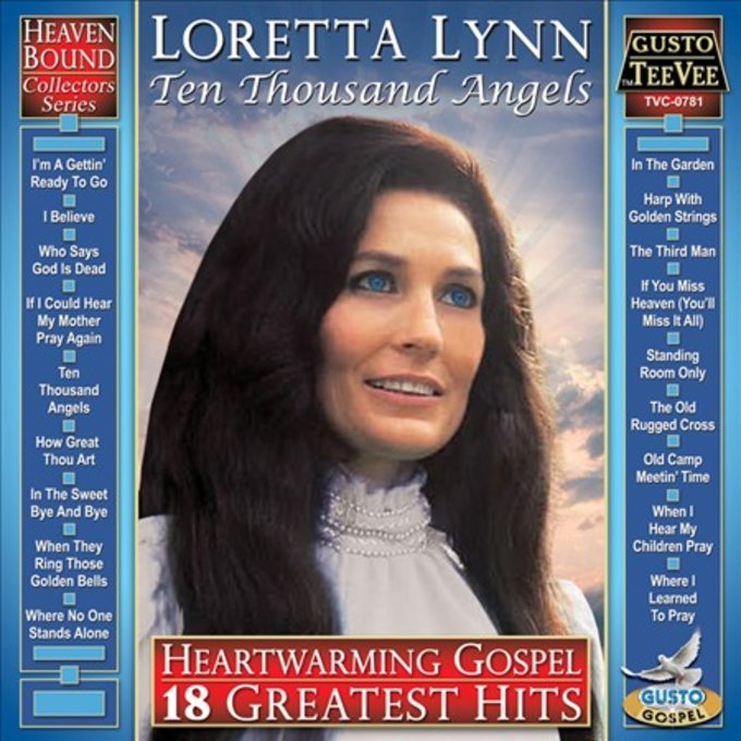 Loretta Lynn If I Could Hear My Mother Pray Again Loretta Lynn : Heartwarming Gospel: 18 Greatest Hits CD (2014) - Tee