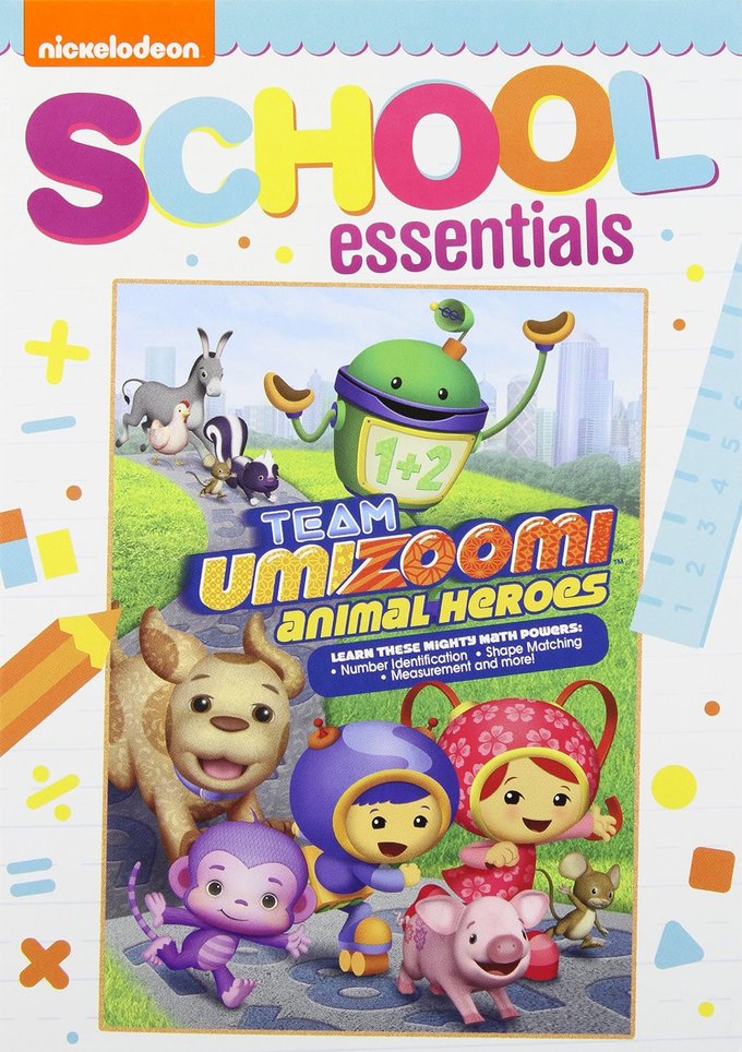 Team Umizoomi: Animal Heroes DVD (2013) - Television on - Nickelodeon |  