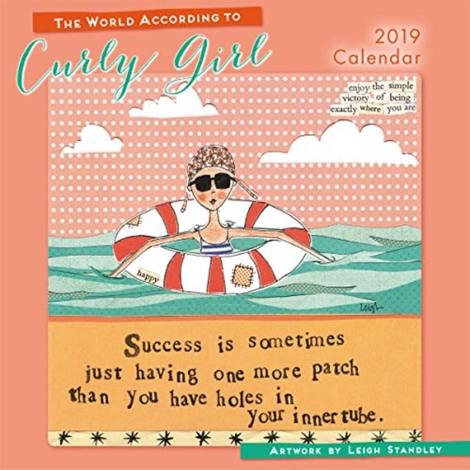 World According to Curly Girl, The — Artwork by Leigh Standley 2019