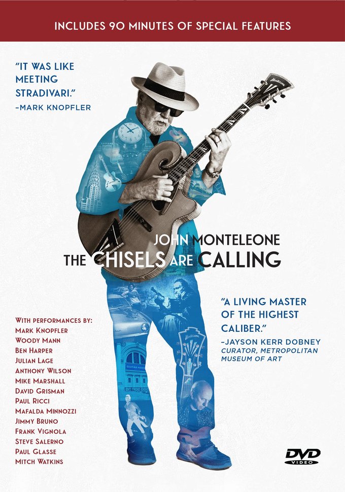 John Monteleone The Chisels Are Calling DVD (2023) Street Singer