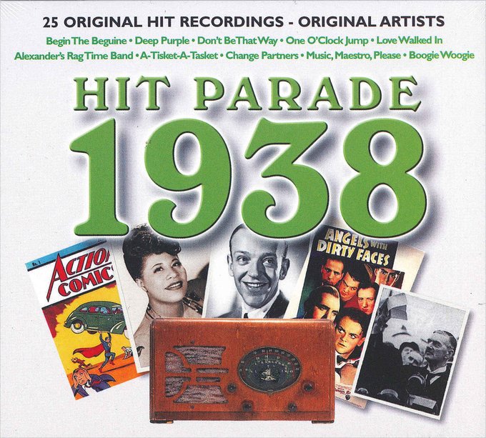 The Hit Parade 1938 25 Original Recordings by the Original Artists CD