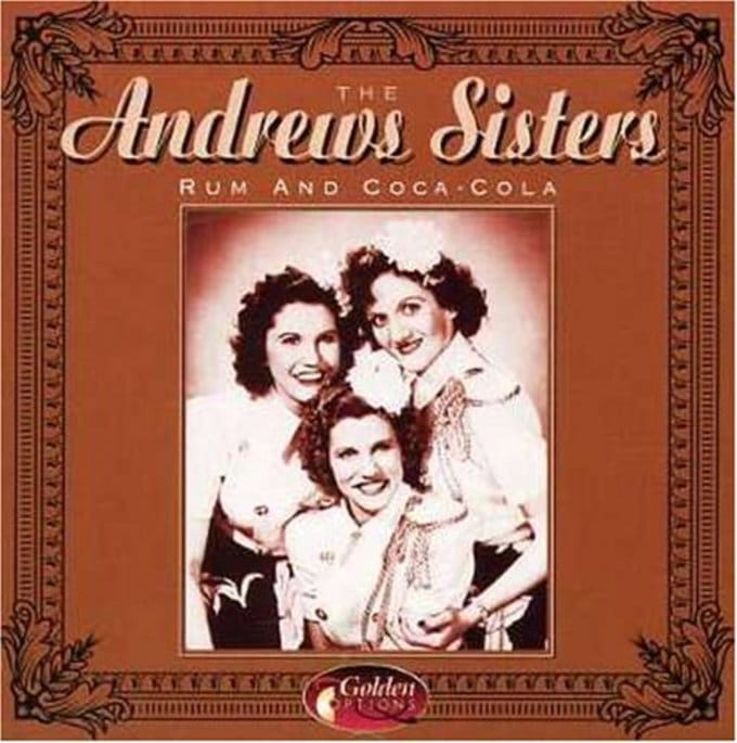 The Andrews Sisters Rum and CocaCola [Swedish Import] CD (1997