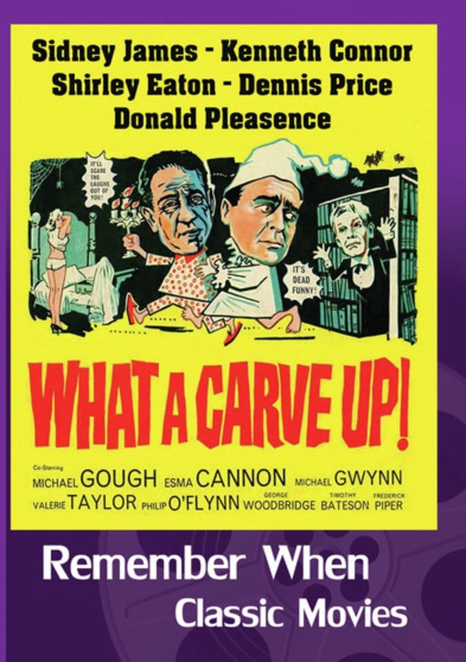 What A Carve Up DVD R 1961 Digicom TV OLDIES