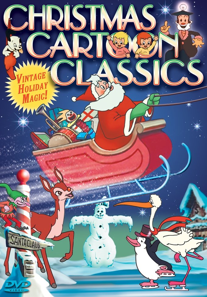 Christmas Cartoon Classics (Rudolph the Red-Nosed Reindeer / Christmas  Comes But Once A Year / Somewhere in Dreamland / Jack Frost / Santa's  Surprise & More!) DVD-R (2004) - Alpha Video 