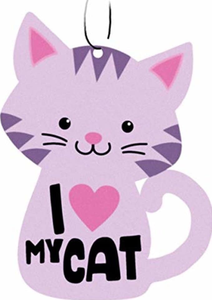 Cat I Love my Cat Air Freshener (3Pack) Spoontiques