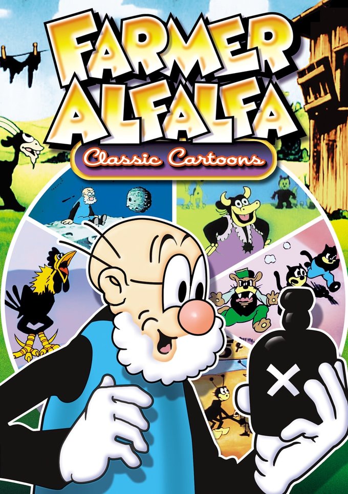 Farmer Alfalfa - Classic Cartoons DVD-R (1922) - Alpha Video 