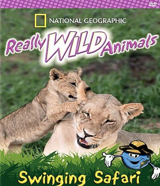 Really Wild Animals - Swinging Safari DVD (1994) - Nat'l Geographic Vid
