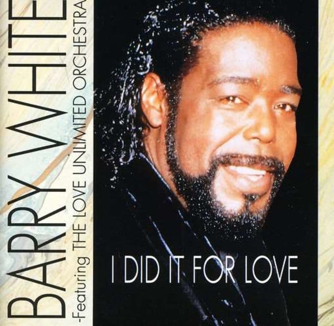 The Love Unlimited Orchestra / Barry White I Did It For Love CD (2012) JDC