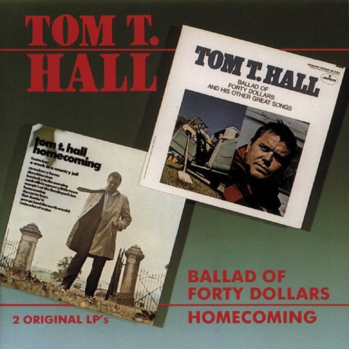 Tom T Hall Ballad Of Forty Dollars Homecoming CD 1994 Bear tom-t-hall-ballad-of-forty-dollars-homecoming-cd-1994-bear