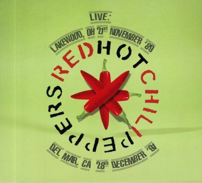 Red Hot Chili Peppers Live Lakewood, OH 21st November '89 & Del Mar