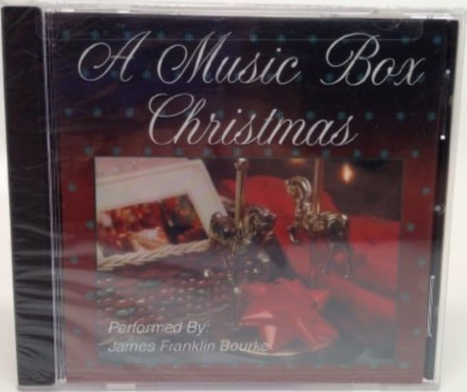 James Franklin Bourke Music Box Christmas CD (2003) Timeless Media