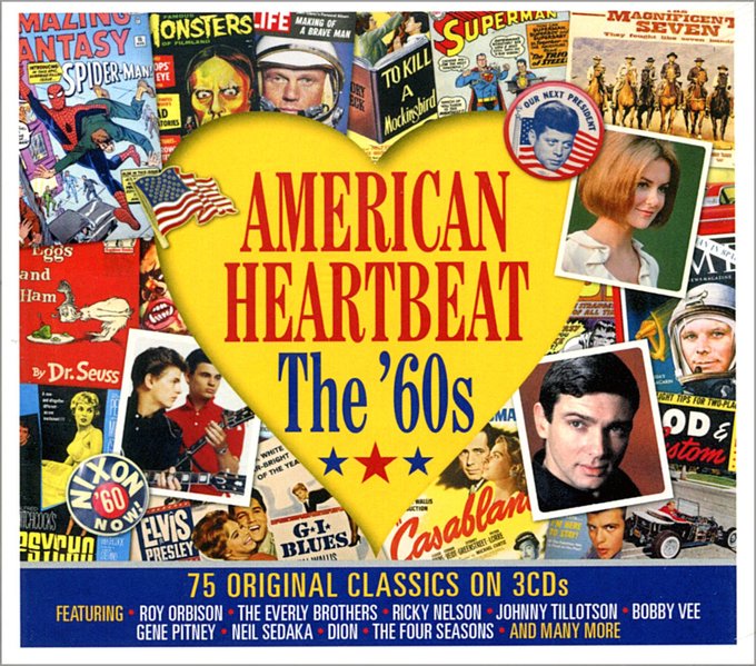 American Heartbeat - The 60s: 75 Original Recordings (3-CD) (2018) - One  Day Music  OLDIES.com