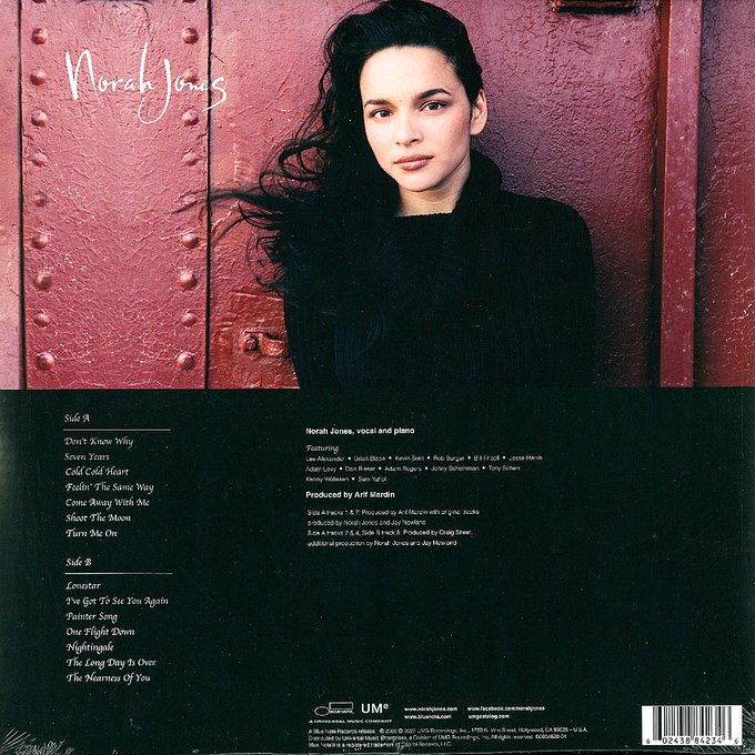 Norah Jones : Come Away With Me (20th Anniversary Edition) LP (2022 Norah Jones : Come Away With Me (20th Anniversary Edition) LP (2022